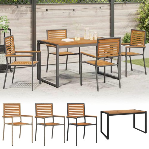 Garten essgruppe poly rattan - garten, poly-rattan