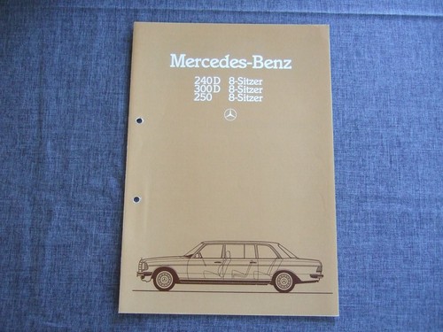Mercedes prospekt 8 sitzer - ,