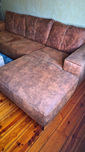Höffner ecksofa leder - ecksofa, braun