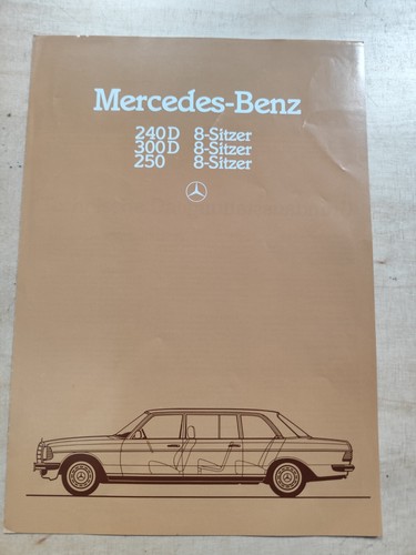 Mercedes benz sitzer - benz, 8-sitzer