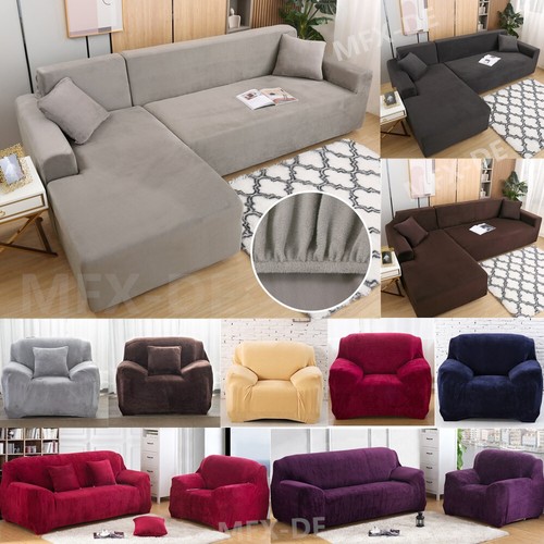 Samt sofa überwürfe - samt,