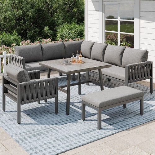 Eck lounge set sitzgruppe - eck,